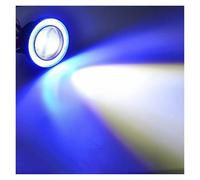 PYBYCEGNZK Kit halo para faross 2 Faros Led COB Coche DC 12V Ojos Ángel Luz Antiniebla, Faro Brillante Resistente Al Agua Lámpara Señal Giro Diurna DRL Faros Angel Eyes para coche