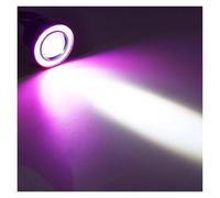 PYBYCEGNZK Kit halo para faross 2 Faros Led COB Coche DC 12V Ojos Ángel Luz Antiniebla, Faro Brillante Resistente Al Agua Lámpara Señal Giro Diurna DRL Faros Angel Eyes para coche
