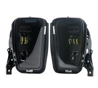 PYBYCEGNZK Luces Delanteras Coche Para Dodge Para RAM 1500 2500 3500 2013 2014 2015 2016 2017 2018 2 Piezas De Luces LED Antiniebla Con Conjuntos De Chips LED Brillantes(Black 2)