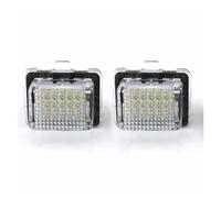 PYBYCEGNZK Luz De Placa Matrícula Para Benz W204 W212 C207 C216 W221 Luces De Matrícula Coche Intermitentes Sin Errores SMD Kit Luz LED En Forma Número(Pair)