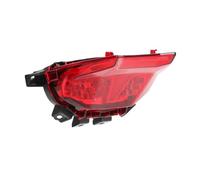 PYBYCEGNZK Luz Trasera Moto Para Todo Tipo De Clima Para MT-09 Para MT09 SP Y-AMT 2024-2025 Luz Trasera LED Integrada Modificada Señales De Giro Freno Lente Ahumada Impermeable(Red)