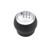 PYBYCEGNZK Para Toyota Para Corolla 1.8MT 2007-2013 56 Velocidades MT Perilla De Palanca Cambios Cabeza Bolígrafo Palanca Velocidad Coche(6 Speed Silver)