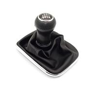 PYBYCEGNZK Para VW Mk4 Para Jetta Para Bora 1999-2004 5 6 Perilla De Palanca Cambios Velocidad Bota Polaina Palanca Velocidad Coche(5 Speed A)