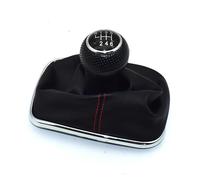 PYBYCEGNZK Para VW Mk4 Para Jetta Para Bora 1999-2004 5 6 Perilla De Palanca Cambios Velocidad Bota Polaina Palanca Velocidad Coche(6 Speed D)
