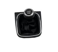 PYBYCEGNZK Para VW Para Jetta 5 6 Perilla De Cambio Manual Coche Con Cubierta Maletero Velocidades Palanca Velocidad Coche(5 speed-Type B)