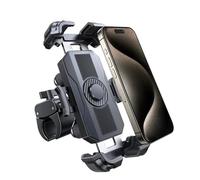 PYBYCEGNZK Porta Teléfono Bicicleta Soporte para Teléfono De Motocicleta Antivibración para Manillar Y Bicicleta Soporte Móvil Moto
