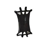 PYBYCEGNZK Porta Teléfono Bicicleta Soporte para Teléfono Móvil De Bicicleta Giratorio 360 Grados Silicona Multiusos para Motocicleta Extraíble Sísmico Soporte Móvil Moto(Black)