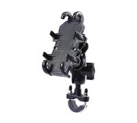 PYBYCEGNZK Porta Teléfono Bicicleta Soporte para Teléfono Móvil Giratorio 360° Ajustable para Motocicleta Vehículo Eléctrico para Llevar Y Navegar Soporte Móvil Moto(Handlebar)