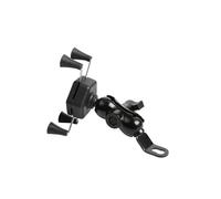 PYBYCEGNZK Porta Teléfono Bicicleta Soporte Universal para Espejo Retrovisor De Motocicleta para Teléfono Móvil Hexagonal En Forma X para GPS Soporte Móvil Moto(Mirror Link Bracket)