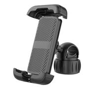 PYBYCEGNZK Porta Teléfono Bicicleta Soporte Universal para Teléfono Bicicleta con Vista 360° Compatible Teléfonos Móviles 4,7 A Pulgadas A Prueba Golpes Clip para GPS Soporte Móvil Moto