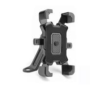 PYBYCEGNZK Porta Teléfono Bicicleta Soporte Universal para Teléfono Móvil Giratorio 360° para Motocicleta Bicicleta Montaña Fijo para Navegación GPS Soporte Móvil Moto(B)