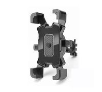 PYBYCEGNZK Porta Teléfono Bicicleta Soporte Universal para Teléfono Móvil Giratorio 360° para Motocicleta Bicicleta Montaña Fijo para Navegación GPS Soporte Móvil Moto(A)