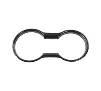 PYBYCEGNZK Porta Vasos Universal Coche para Ford para Mustang 2015-2023 Portavasos De Primera Anillo Embellecedor Decoración Interior Adhesivo Portas Vasoss Coches(Carbon Fiber)