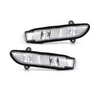 PYBYCEGNZK Retrovisor Luces De Giro Intermitente Para Benz W211 W221 W216 W219 2007-2011 1/2 Piezas Luz Señal Giro Del Espejo Retrovisor Coche Indicador Espejo(Left and Right)