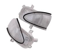 PYBYCEGNZK Retrovisor Luces De Giro Intermitente Para Fit Para Hatchback 2009-2013 Luz LED De Señal Giro Para Espejo Retrovisor Indicador Espejo(1Pair)