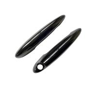 PYBYCEGNZK Tirador Exterior Puerta Auto Para MINI Para Cooper S JCW R50 R52 R53 R55 R56 R57 R58 R59 R61 2 Unids/set Accesorios Pegatina De Cubierta Manija Puerta Exterior(Gloss Black)