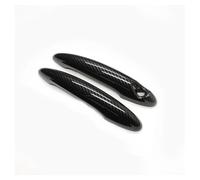 PYBYCEGNZK Tirador Exterior Puerta Auto Para MINI Para Cooper S JCW R50 R52 R53 R55 R56 R57 R58 R59 R61 2 Unids/set Accesorios Pegatina De Cubierta Manija Puerta Exterior(Carbon Pattern)