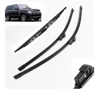 PYDing limpiaparabrisas Coche para Land Rover Range Rover L322 Vogue HSE 2002-2012， Escobillas De limpiaparabrisas Delanteras y Trasera Juego Completo Escobillas Antivaho