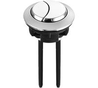 PYENHDI Botón del tanque del inodoro, 1 Uds. Válvula redonda de doble descarga 38mm botón pulsador herramienta cierre agua for cisternas inodoro