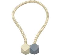 PYENHDI Cortineros, 4 Hebillas magnéticas de 2 Colores, Ligeras, de Lujo, for Cortina, Creativas, for Atar Cuerdas.