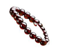 PYENHDI Pulsera Feng Shui, Talismán de granate natural grado 6A for atraer el amor