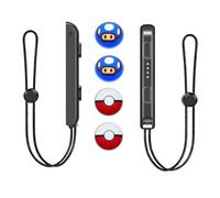 PYEUIFT Juego De 2 Correas Joy Con Accesorios Para Mando Joycon Cinta De Muñeca Ajustable Grip Antideslizante Cómodo Y Seguro Ideal Para Sesiones De Juego Largas