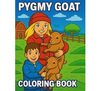 Pygmy Goat: Coloring Book (Coloring Books by Adina Papp)