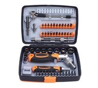 Pyhodi 68 en 1 Ajuste de Destornilladores Magnéticos, Acero Ajustados de Trinquete Rotativo de Acero, Accionamiento Magnético de Múltiples Bits con Kit de Herramientas de Reparación