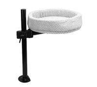 Pyhodi Cama de Escritorio de Gato, 15.16 X 15.16 X 3.54 Pulgadas Cama de Gato con Cojinete de Carga Fuerte, Levantamiento de Espacio de Escritorio Que Ahorra Espacio de Escritorio para