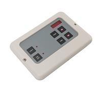 Pyhodi Controlador de Generador de, Tamaño Compacto Multifuncional Fácil Operación 35 a 110 ℃ Controlador de Generador de Húmedo de Montaje en Pared Digital para Calentador (Blanco)