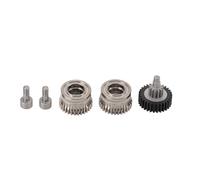 Pyhodi Engranaje Extrusor, 2 Ruedas de Transmisión 2 Tornillos Todo el Engranaje de Accionamiento de Filamento de Metal para K1, K1C, K1 Accesorios Máximos de Impresora 3D, Adecuado