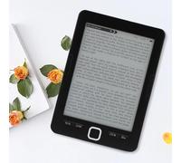 Pyhodi Lector de Libros Electrónicos, Brillo de Fuentes Ajustables E Reader E Electronic Book Reader 6 Pulgadas de 6 Pulgadas Almacenamiento de 8 GB con Tecnología Amigable para los