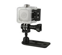 Pyhodi Mini Cámara Impermeable, Mini Cámara de Acción Multifuncional de Visión Nocturna por Infrarrojos, Cámara de Vídeo Deportiva DV, Cámara de Seguridad, Mini Videocámara LCD HD 1080P
