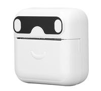Pyhodi Mini Impresora de Bolsillo con Pegatinas, Impresora de Recibos, Impresora de Fotos Térmica Móvil Inteligente de Bolsillo Bluetooth Portátil, Impresora Térmica, Impresoras sin