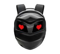 Pyhodi Mochila LED para Motocicleta, 16,5 X 12,8 X 7,5 Pulgadas, Programable, para Ciclismo, Impermeable, Grande, con Control por Aplicación, para Viajes y Acampadas, Senderismo y