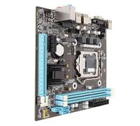 Pyhodi Placa Base para Juegos H81, DDR3 de Doble Canal, M.2 NVMe con NGFF, SATA 6 GB/s, Ranura PCIe, Micro ATX, USB 3.0 2.0, para Ranura LGA 1150, para 4ª Generación, Core