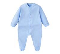 Pyjama bébé garçon naissance en velours doux, avec fermeture à pression frontale et mitaines intégrées, sans chaussettes pour un confort et une chaleur optimaux, idéal pour les nouveau-nés de 0 à 12