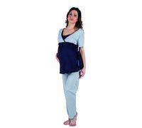 Pyjama con Lazo, Mangas Cortas - T4 Premamy