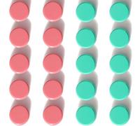 PYJLBX Imanes Nevera Imanes Potentes, 20 Piezas Imanes Pizarra Magnetica Imanes Pequeños, Iman Potente Iman Nevera Calendario Magnets, Mini Imanes Redondos, para Nnevera, Oficina, Escuela (Rosa+Verde)