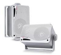 Pyle altavoces, 3.5”, 200V, Resistentes a la intemperie, Al agua, Rejilla de proteccion ABS, Ideal para el hogar, Bote, Piscina, Patio, Exteriores