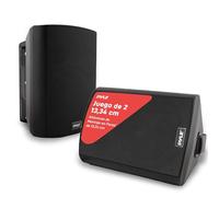 Pyle altavoces activos, Pasivos, Resistentes a la intemperie, Inalambricos, Sonido Estereo, Interiores, Exteriores, AUX, Bluetooth, Negro