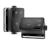 Par De Arcas Impermeable Pyle PLMR24B Negro 15,00 CM 200Watt RMS Exterior Barra