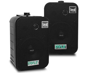 Pyle Altavoces, Duales, Resistentes al Agua y a la Intemperie, Montaje en Pared o Techo, 5.25”, Ideal para Uso en Piscinas, Patios, Terrazas, Espacios Interiores