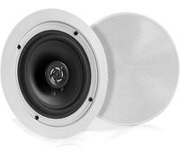 Pyle altavoces empotrables, Bluetooth, Pared, Techo, 13 cm, 150W, Dos vias, Estereo, Estereo, Rejilla redonda/cuadrada intercambiables