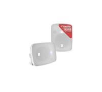 Pyle Altavoces inalambricos, Bluetooth, Estereo, 600V, 2 vias, Montaje Universal en Pared/Techo, Ideal para Interiores, Exteriores
