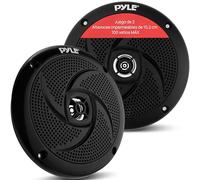 Pyle Altavoces Marinos, 4”, Resistente al Agua y a la Intemperie, Exteriores, 100V, 2 vias
