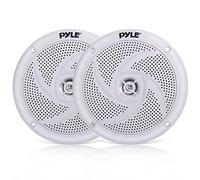 Pyle Altavoces Marinos, 4”, Sonido Estereo, Exteriores, Resistentes al Agua y a la Intemperie, Potencia de 100V, 1 par