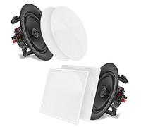 Pyle Altavoces, Pared, Techo, 2 vias, Estereo, 8”, 40Hz-20kHz, 250V