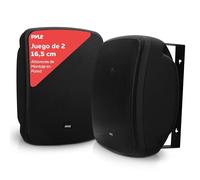 Pyle Altavoces Bluetooth, Inalambrico, Exteriores, Interiores, 6.5”, 2 vias, Resistentes a la Intemperie, Montaje Universal en Pared, Techo
