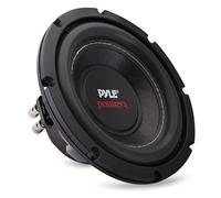 Pyle Altavoz de Audio subwoofer para Coche, 800V, Cono de Papel no prensado de 8”, Cesta de plastico Negro, Bovina movil Doble, Impedancia de 4ohm, Estereo